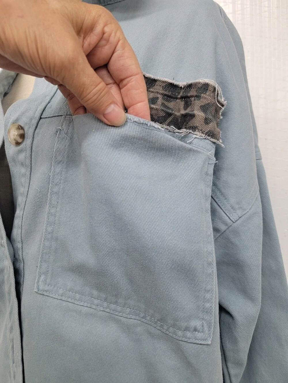 Blondie Rock Band Vintage-Style Denim Jacket - Upcycled